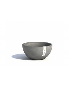 Μπωλ Ecopots Βρυξέλλες 30x14 εκ. Σκούρο Γκρι 6.5 lt EBR74.001.30G