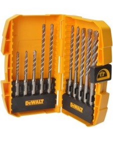 DEWALT Σετ Τρυπάνια SDS PLUS σε Κασετίνα 10τμχ DT8977B