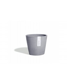 Γλάστρα Ecopots Άμστερνταμ 20x17.5 εκ. Μπλε Γκρι 4lt EAM74.009.20B