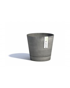 Γλάστρα Ecopots Βενετία Αυτοποτιζόμενη 30x26 εκ. Σκούρο Γκρι 10 lt EVE74.010.30G