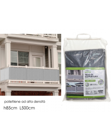 Ύφασμα προστασίας μπαλκονιού γκρι 500x85cm 747652