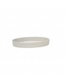 ArtPlast Πιατάκι Γλάστρας κωνικής λευκό ∅50cm ASO.050.SV.BI