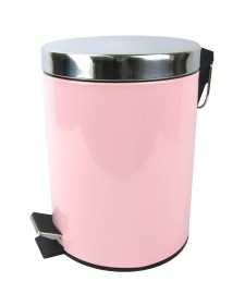 Κάδος Μπάνιου Casetti Στρογγυλός Ροζ 5L