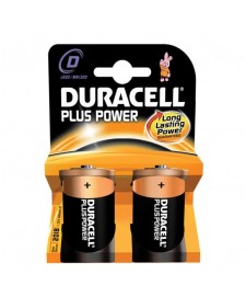 Duracell Μπαταρίες Αλκαλικές D LR20 Plus Power 2 Τεμ D4504G