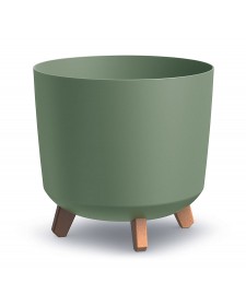 PROSPERPLAST Γλάστρα κασπώ Ø298 x Υ285mm 14lt Πράσινο DGTL300L-5615C