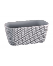 PROSPERPLAST Γλάστρα Splofy Case 4lt Μόκα DSPC300-7529U