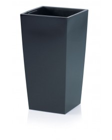 PROSPERPLAST Γλάστρα 400xΥ750mm 37/91.5lt Urbi Square Ανθρακί DURS400-S433