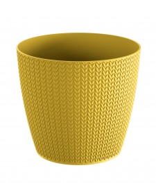 PROSPERPLAST Γλάστρα Wheaty Χρώμα Μουσταρδί 6 lt DWH260-117U