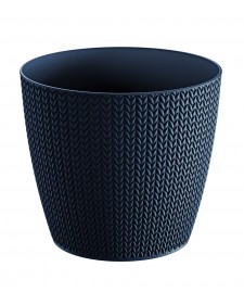 PROSPERPLAST Γλάστρα Wheaty Χρώμα Ανθρακί 6 lt DWH260-S433