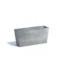 Γλάστρα Ecopots Paris 80x38x40 εκ. Μπλε Γκρι 100 lt EPA74.003.80B