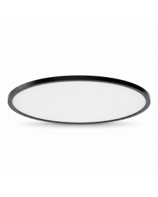 Φωτιστικό στρογγυλό εξωτερικό 50w cct slim μαύρο  08.0005.1