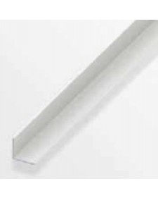 Προφίλ Γωνιακό PVC 1 μέτρο 15Χ15Χ1 λευκό