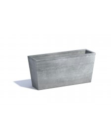 Γλάστρα Ecopots Little Paris 60x26x40 εκ. Μπλε Γκρι 4,2 lt EPA74.003.60B