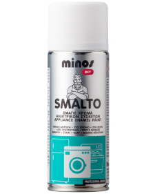 Minos Smalto Σπρέι Βαφής Ακρυλικό Λευκό 400ml 9201