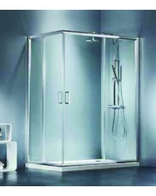 Καμπίνα Ντουζιέρας Starlet Offset Corner Entry 100x80 Clear
