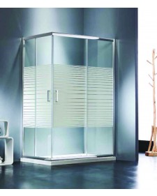 Καμπίνα Ντουζιέρας Starlet Offset Corner Entry 72x90 Stripes