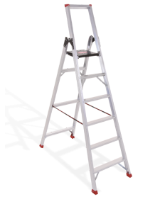 Σκάλα Αλουμινίου 4+1 Palbest Steady s505