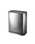 ΚΑΔΟΣ ΑΠΟΡΡΙΜΑΤΩΝ DUOPRIME SOFT CLOSE 60lt ΜΕ ΔΥΟ ΔΟΧΕΙΑ 30&30lt INOX ESTIA 01-20903