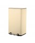 ΚΑΔΟΣ ΑΠΟΡΡΙΜΑΤΩΝ CUBIC SOFT CLOSE 30lt IVORY ESTIA 01-21009