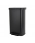 ΚΑΔΟΣ ΑΠΟΡΡΙΜΑΤΩΝ FLATOP SOFT CLOSE 70lt ΜΑΤ ΜΑΥΡΟΣ ESTIA 01-31985
