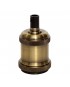 Ντουί αλουμινίου E27 antique brass