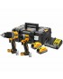 DEWALT DCK2050E2T Σετ Κρουστικό Δραπ/δο & Κατσαβίδι 18V 2x1.7Ah Powerstack