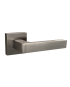Deco ceramica Πόμολο Μεσόπορτας με Ροζέτα Ζεύγος με Επιστόμιο Ματ Νικελ  DK1150