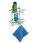 Wenko ράφι γωνιακό Milano 2 επιπέδων Matt 22,5 x 16,5 x 30 cm 196291121