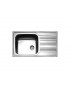 Νεροχύτης Valley 86x50 Fortinox inox λείος  107-25185-110