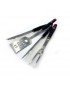 Home & Camp HCBQ 5756 Σετ Εργαλείων BBQ με Σπάτουλα, Πιρούνα και Τσιμπίδα HC20575