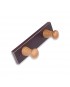 Κρεμάστρα Brinox 2 Θέσεων B30340W - Wenge-Καφέ