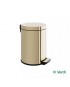 Χαρτοδοχείο 6lit soft close gun light gold brushed  5910042