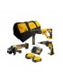 Dewalt DCK366P2 Σετ 3 εργαλείων DCH263/DCG405/DCF620 2x5.0Ah Softbag (2026)  DCK366P2