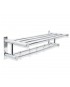 ΡΑΦΙ ΠΕΤΣΕΤΑΣ ΔΙΠΛΟ Conset C1599 600X220X160 χρώμιο  C1599-600S04S04