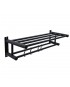 ΡΑΦΙ ΠΕΤΣΕΤΑΣ ΔΙΠΛΟ Conset C1599 600X220X160 ματ μαυ  C1599-600S19S19