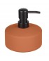 Wenko dispenser υγρού σαπουνιού κεραμικό AVELLINO TERRACOTTA Ø10,5 x 12,5 cm 247891121