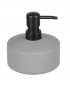 Wenko dispenser υγρού σαπουνιού κεραμικό AVELLINO γκρι Ø10,5 x 12,5 cm 247951121