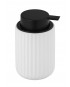 Wenko dispenser υγρού σαπουνιού κεραμικό BELLUNO λευκό Ø8 x 13,5 cm 247981121