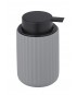 Wenko dispenser υγρού σαπουνιού κεραμικό BELLUNO γκρι Ø8 x 13,5 cm 248011121
