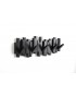 Umbra Κρεμάστρα επιτοίχια 5 θέσεων 50cm sticks μαύρο 318211-040