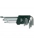 TOPEX Σετ Άλλεν Μακριά Μπίλιας 9τμχ 1.5-10mm 35D957
