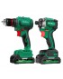 NEWBEAT 5303000001 Σετ Τρυπάνι 45N + Παλμικό 230N Brushless 2x2.0Ah 21V  5303000001