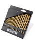 GRAPHITE Τρυπάνια μετάλλου τιτανίου 1-10mm σετ 19 τεμ.  54T950 
