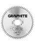 GRAPHITE Δίσκος Κοπής Δισκοπρίονου 185x30mm 60 Δόντια 55H601