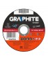 GRAPHITE Δίσκος Κοπής INOX 125x0.8x22mm 57H690