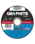 GRAPHITE Δίσκος Κοπής Μετάλλου 115x1.0x22mm 57H705
