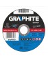 GRAPHITE Δίσκος Κοπής Μετάλλου 125x1.0x22mm 57H707