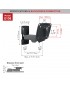 Barkan Βάση τηλεόρασης LED/LCD 3 κινήσεων, έως 26''