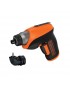 BLACK & DECKER Κατσαβίδι Λιθίου 3.6V με εξάρτημα δεξιάς γωνίας CS3652LC