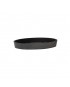 ArtPlast Πιατάκι Γλάστρας κωνικής ανθρακί ∅15cm ASO.015.SV.AN